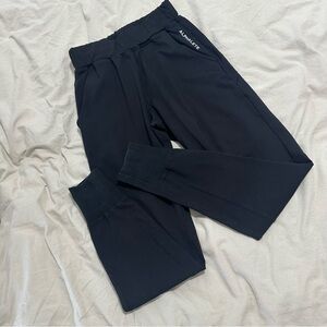Alphalete women’s black jogger track pants 
Size XS
